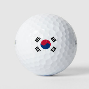 Balles De Golf Drapeau de la Corée du Sud