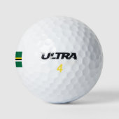 Balles De Golf Drapeau de la Dominique (Logo)