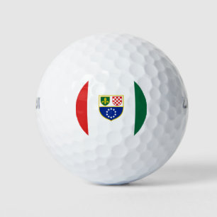 Balles De Golf Drapeau de la Fédération de Bosnie-Herzégovine
