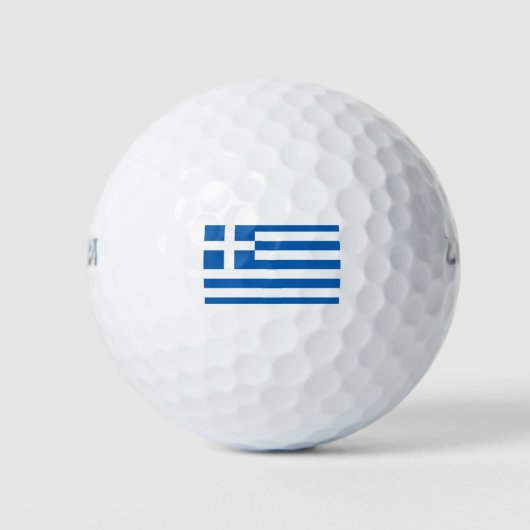 Balles De Golf Drapeau de la Grèce (Devant)