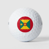 Balles De Golf Drapeau de la Grenade (Devant)
