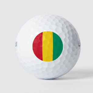 Balles De Golf Drapeau de la Guinée