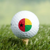 Balles De Golf Drapeau de la Guinée Bissau (T-shirt Insitu)