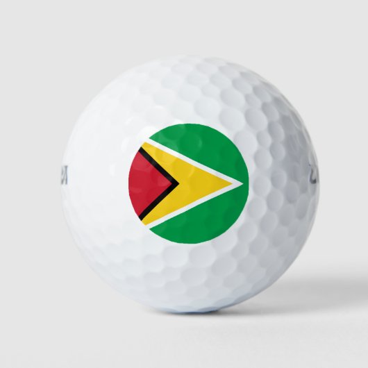 Balles De Golf Drapeau de la Guyane (Devant)