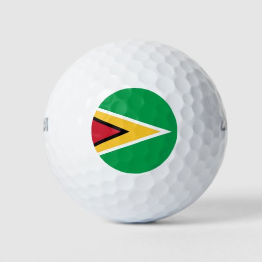Balles De Golf Drapeau de la Guyane (Devant)