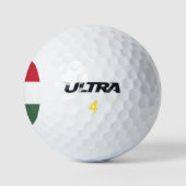 Balles De Golf Drapeau de la Hongrie (Logo)