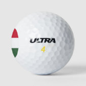 Balles De Golf Drapeau de la Hongrie (Logo)