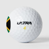 Balles De Golf Drapeau de la Jamaïque (Logo)