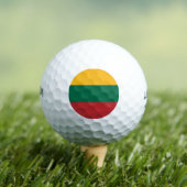 Balles De Golf Drapeau de la Lituanie (T-shirt Insitu)