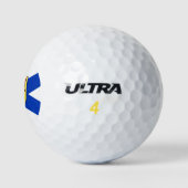 Balles De Golf Drapeau de la Nouvelle-Écosse, Canada (Logo)