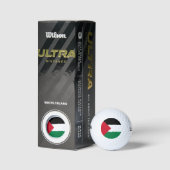 Balles De Golf Drapeau de la Palestine (Emballage)