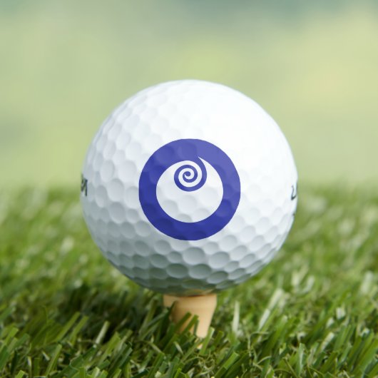 Balles De Golf Drapeau de la préfecture d'Ibaraki, Japon (T-shirt Insitu)