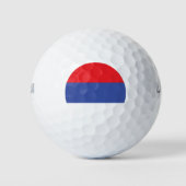 Balles De Golf Drapeau de la Republika Srpska (Devant)