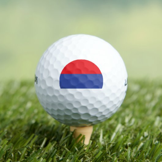 Balles De Golf Drapeau de la Republika Srpska (T-shirt Insitu)