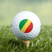 Balles De Golf Drapeau de la République du Congo (T-shirt Insitu)