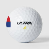 Balles De Golf drapeau de la Serbie (Logo)