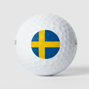 Balles De Golf Drapeau de la Suède