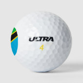 Balles De Golf Drapeau de la Tanzanie (Logo)
