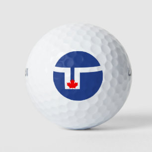 Balles De Golf Drapeau de la ville de Toronto (Canada)