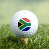 Balles De Golf Drapeau de l'Afrique du Sud (T-shirt Insitu)