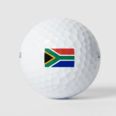 Balles De Golf Drapeau de l'Afrique du Sud (Devant)