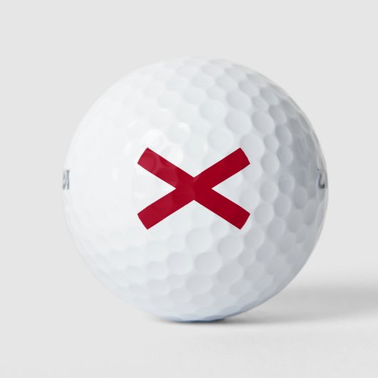 Balles De Golf Drapeau de l'Alabama (Devant)