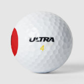 Balles De Golf Drapeau de l'Albanie (Logo)
