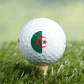 Balles De Golf Drapeau de l'Algérie (T-shirt Insitu)