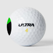 Balles De Golf Drapeau de l'anarchisme vert (Logo)