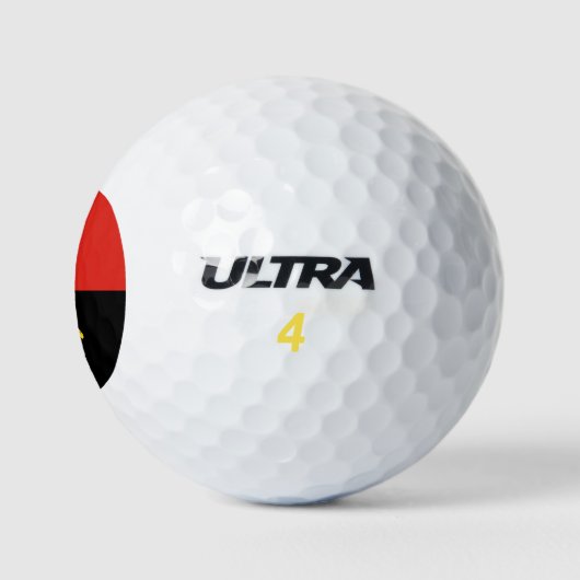 Balles De Golf Drapeau de l'Angola (Logo)