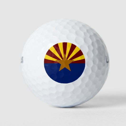 Balles De Golf Drapeau de l'Arizona (Devant)