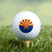 Balles De Golf Drapeau de l'Arizona (T-shirt Insitu)