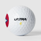 Balles De Golf Drapeau de l'Arkansas (Logo)