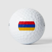Balles De Golf Drapeau de l'Arménie (Devant)