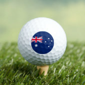 Balles De Golf Drapeau de l'Australie (T-shirt Insitu)