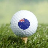 Balles De Golf Drapeau de l'Australie (T-shirt Insitu)
