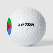 Balles De Golf Drapeau de l'Érythrée (Logo)