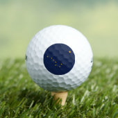 Balles De Golf Drapeau de l'État d'Alaska (T-shirt Insitu)