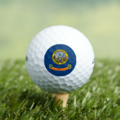 Balles De Golf Drapeau de l'État de l'Idaho (T-shirt Insitu)