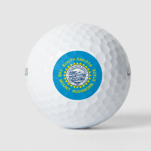 Balles De Golf Drapeau de l'État du Dakota du Sud