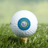 Balles De Golf Drapeau de l'État du Dakota du Sud (T-shirt Insitu)