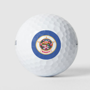 Balles De Golf Drapeau de l'État du Minnesota