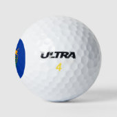 Balles De Golf Drapeau de l'État du Nevada (Logo)