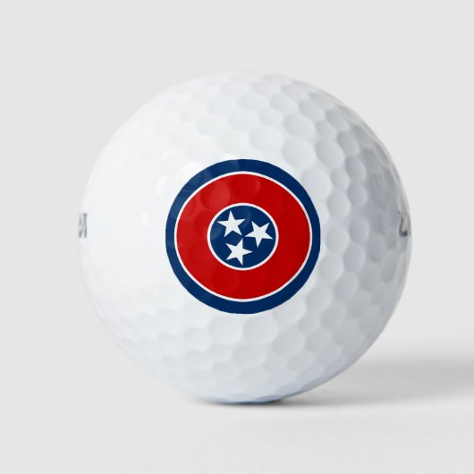Balles De Golf Drapeau de l'État du Tennessee (Devant)