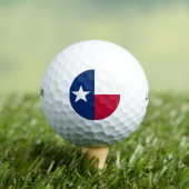Balles De Golf Drapeau de l'État du Texas (T-shirt Insitu)