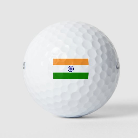 Balles De Golf Drapeau de l'Inde (Devant)