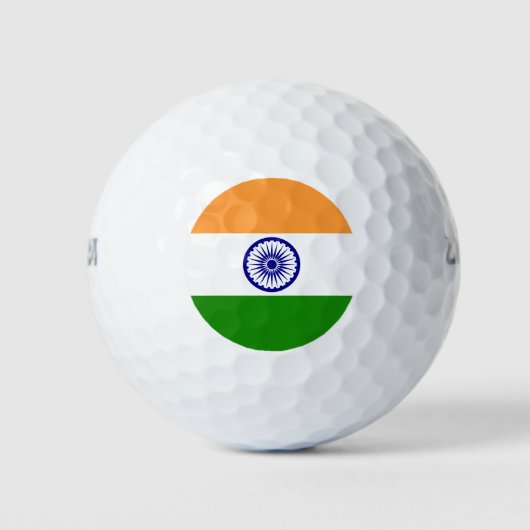 Balles De Golf Drapeau de l'Inde (Devant)