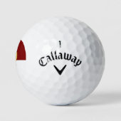 Balles De Golf Drapeau de l'Indonésie (Logo)