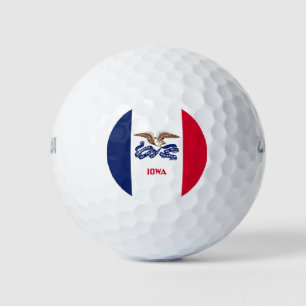 Balles De Golf Drapeau de l'Iowa