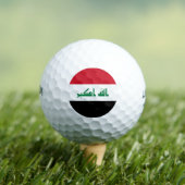 Balles De Golf Drapeau de l'Irak (T-shirt Insitu)